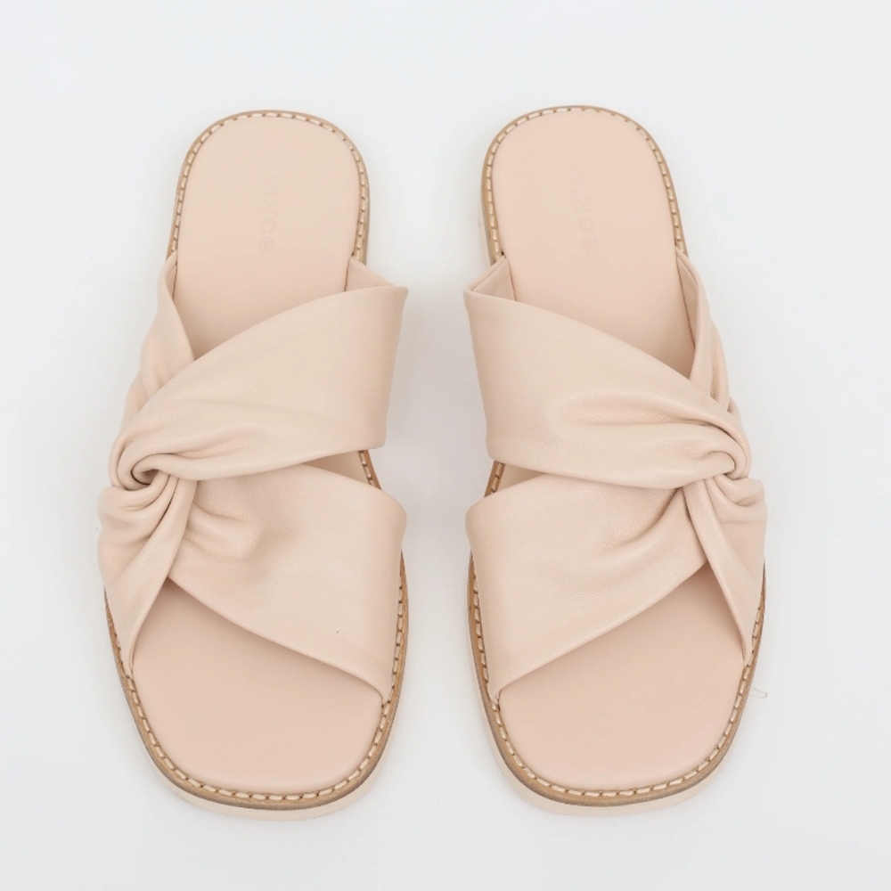 Vince Marli Leather Slide Sandal